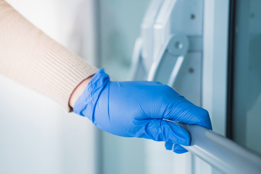 Türklinken Reinigen für Arztpraxen