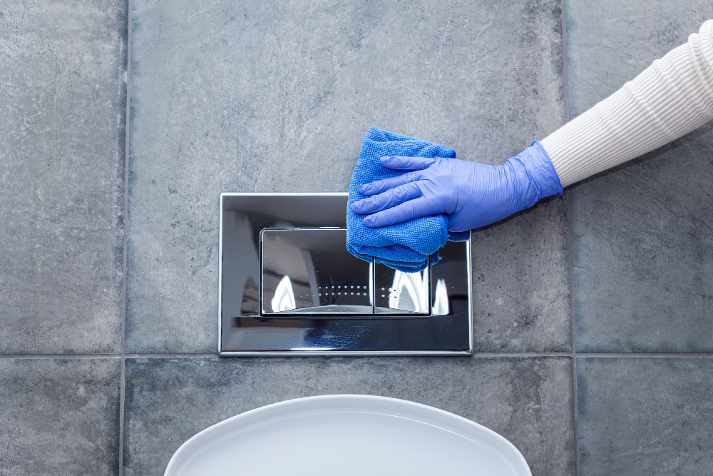 Toiletten reinigen
